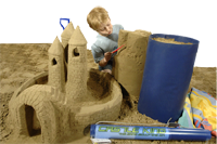 Mike Holmes aged 8 using Castle King